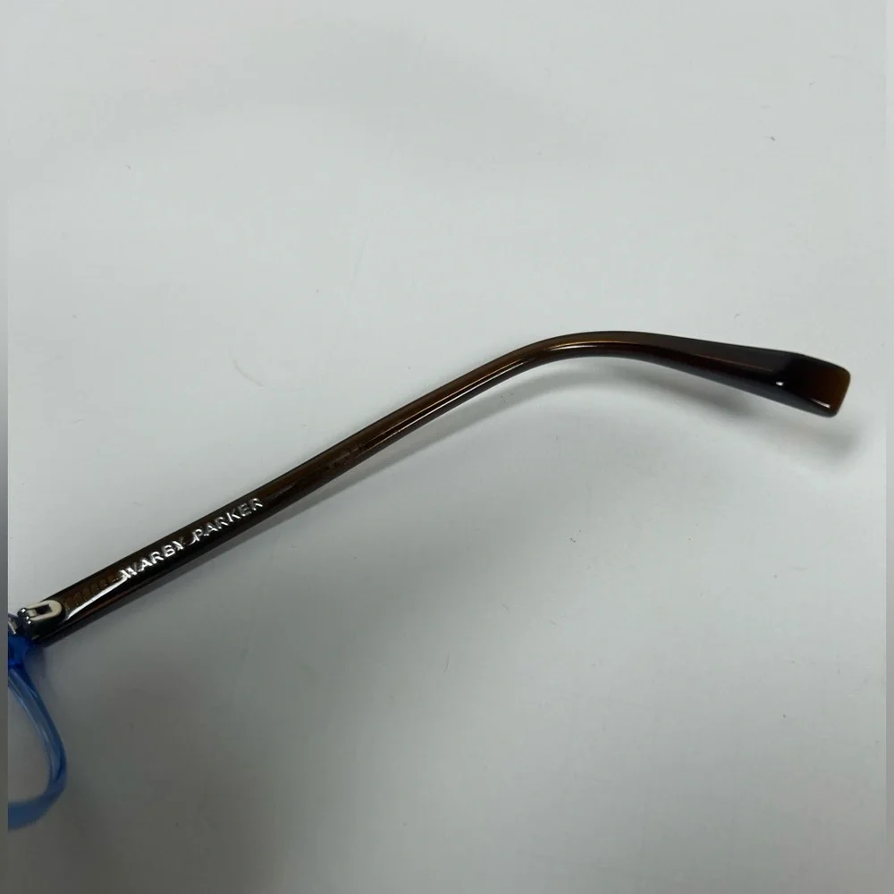Warby Parker Watts Frames Blue and Brown